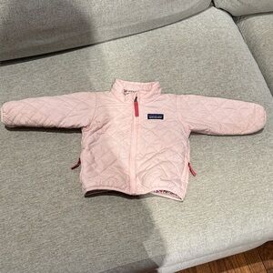 Patagonia Light Pink Quilted Jacket